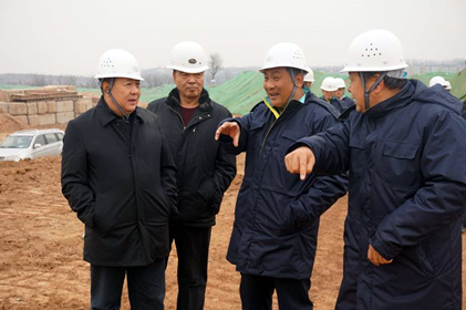 集團(tuán)領(lǐng)導(dǎo)會(huì)同航天六院、航天六院十一所（京）調(diào)研灞橋生活垃圾無害化處理項(xiàng)目