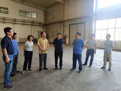 集團領導金輝書記一行赴涇陽產(chǎn)業(yè)基地調研