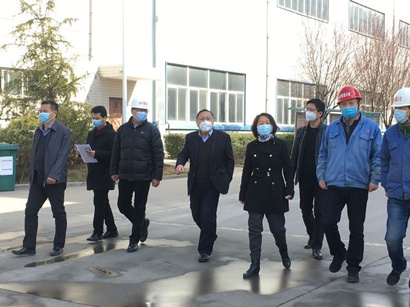 【陜重有限】市國資委巡視員許一雙一行檢查、指導(dǎo)陜重公司疫情防控工作